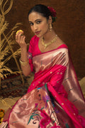 paithani saree design, fancy saree