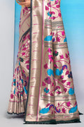 silk sarees, paithani saree design