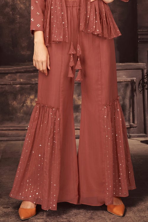 palazzo suit for women