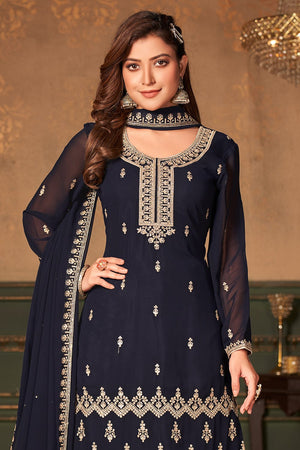 designer palazzo suit