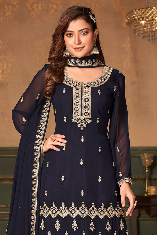designer palazzo suit