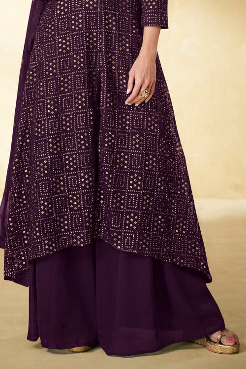 designer palazzo suit