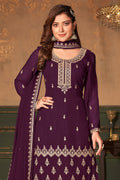 embroideried palazzo