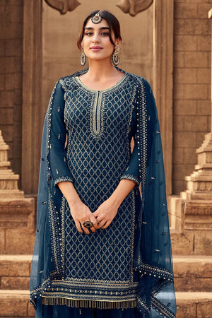 palazzo suits party wear