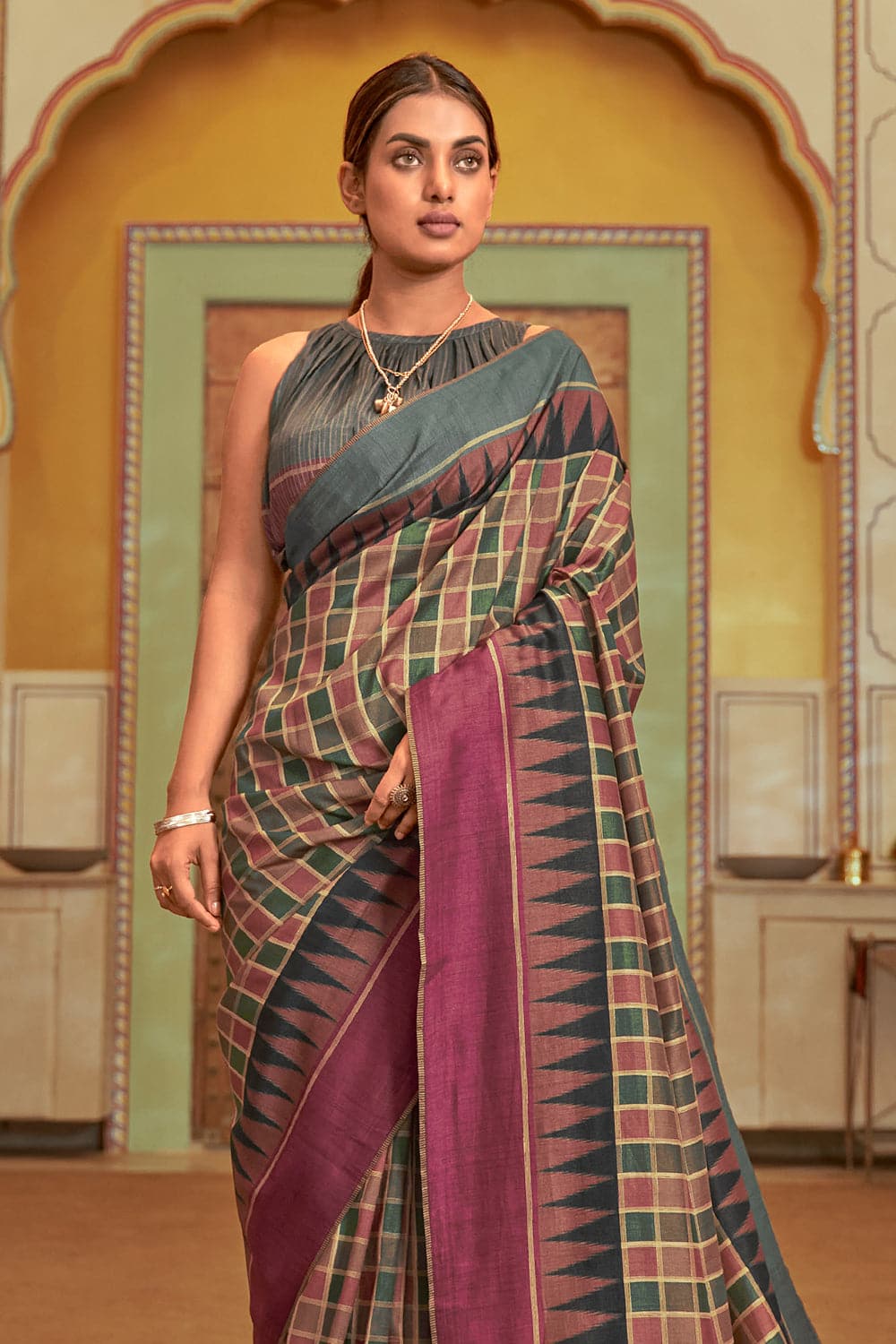 Unnati Silks Cotton Silk Pure Mysore Cotton Saree with Woolen Work, Blouse  Size: Unstitched, Hand Made at Rs 1899 in Hyderabad