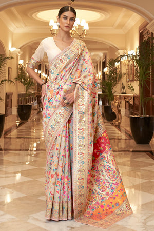 pashmina saree
