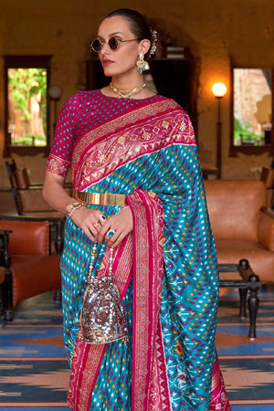 patola silk saree