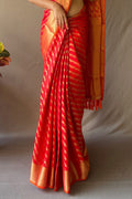 red sarees for women
