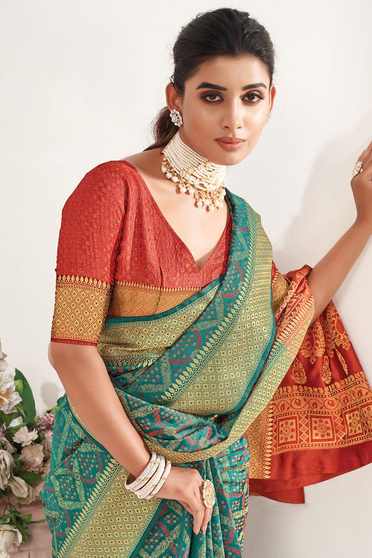 patola silk saree