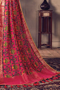 Patola Saree Gorgeous Deep Pink Woven Patola Saree saree online