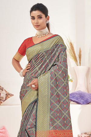 patola silk saree