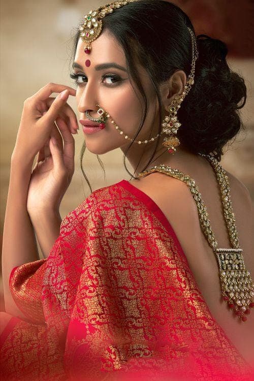 Patola Saree Imperial Red Patola Saree saree online