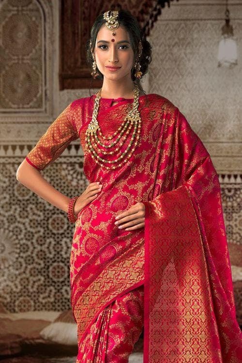 Patola Saree Imperial Red Patola Saree saree online