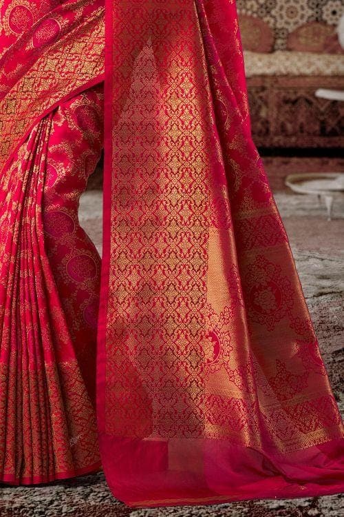 Patola Saree Imperial Red Patola Saree saree online