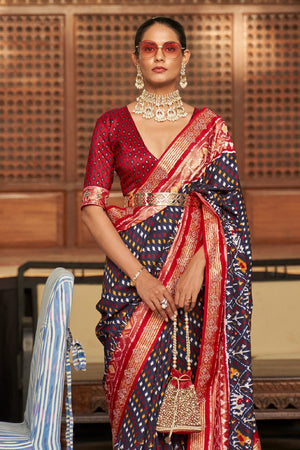 patola silk saree