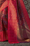 Patola Saree Red And Purple Patola Saree saree online