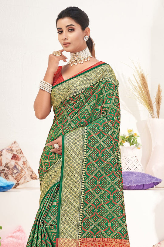 patola silk saree