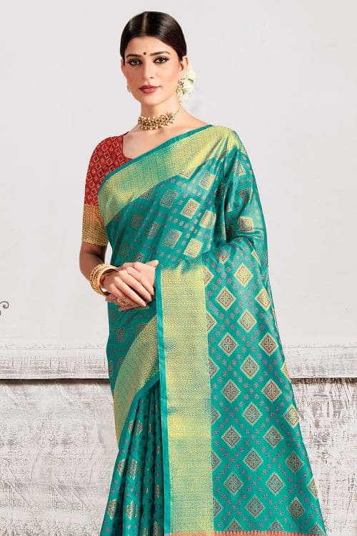 patola silk saree