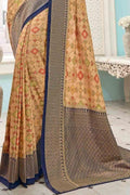 Tortilla Yellow Patola Saree