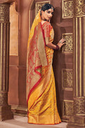 patola saree blouse design