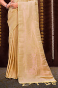 Lemon Yellow Kanjivaram Silk Saree