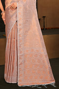Buttermilk Beige Kanjivaram Silk Saree