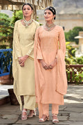 yellow salwar suit