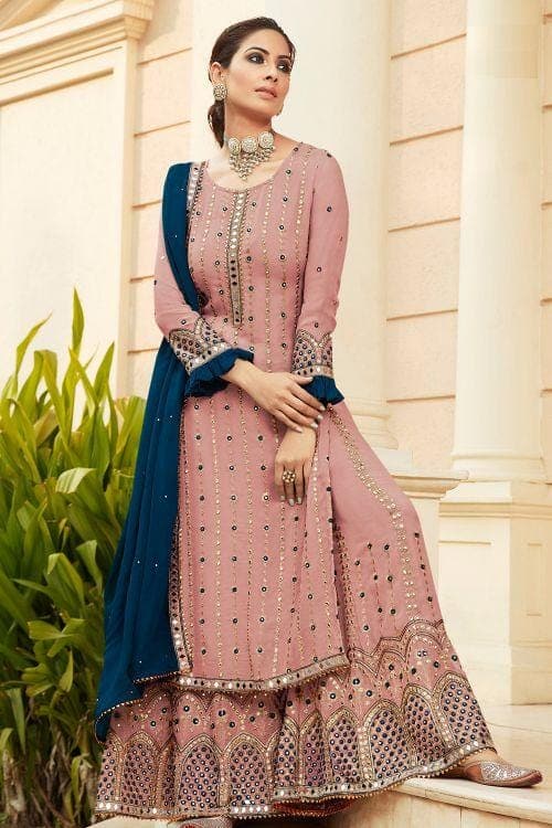 salwar suit with palazzo