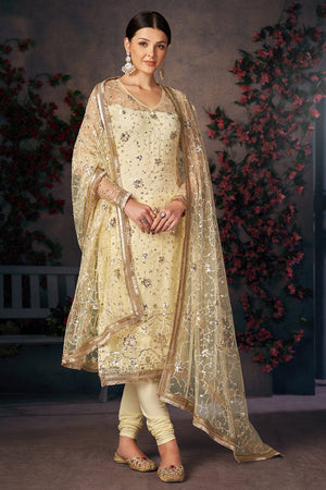Daffodil Yellow Salwar Suit