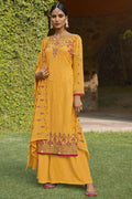 yellow salwar suit