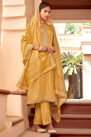 Dandelion Yellow Salwar Suit