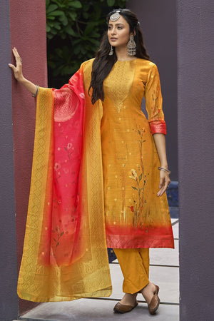 Dandelion Yellow Salwar Suit
