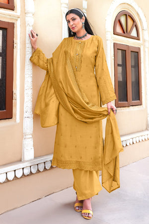 Dandelion Yellow Salwar Suit