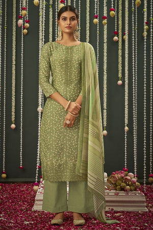 Fern Green Salwar Suit
