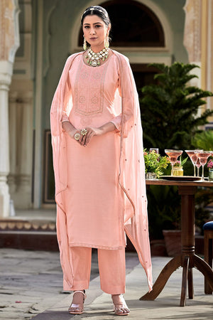 Flamingo Pink Salwar Suit