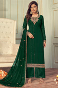 green salwar suit