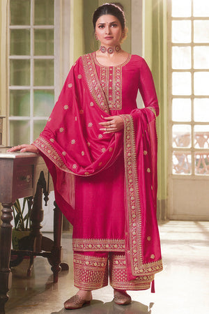 pink salwar suit