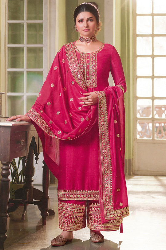 pink salwar suit