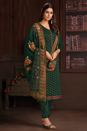 Juniper Green Salwar Suit