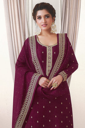Lollipop Purple Salwar Suit