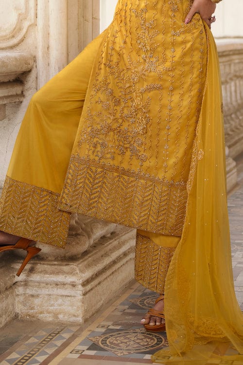 yellow salwar