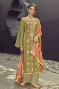 Salwar Suit Moss Green Salwar Suit Dress Material saree online