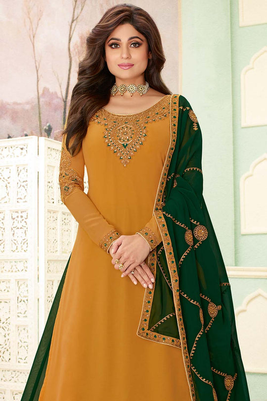 salwar suit with gharara