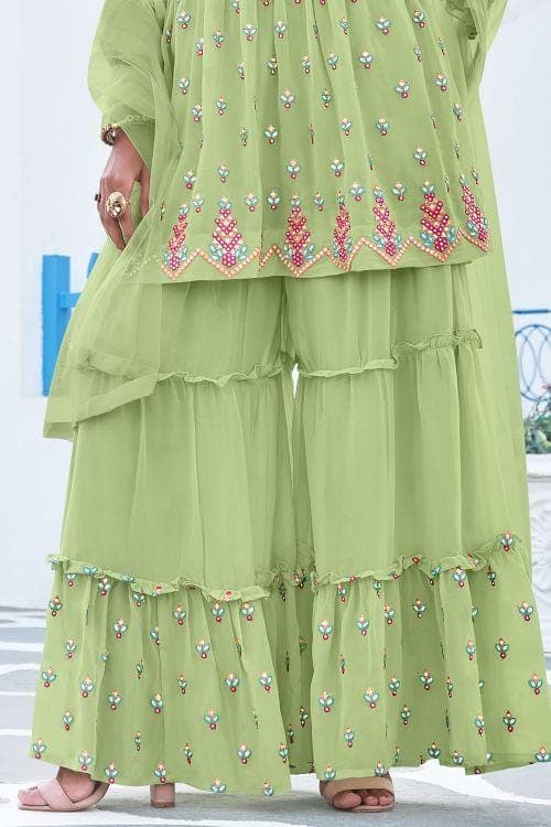 sharara suit designs