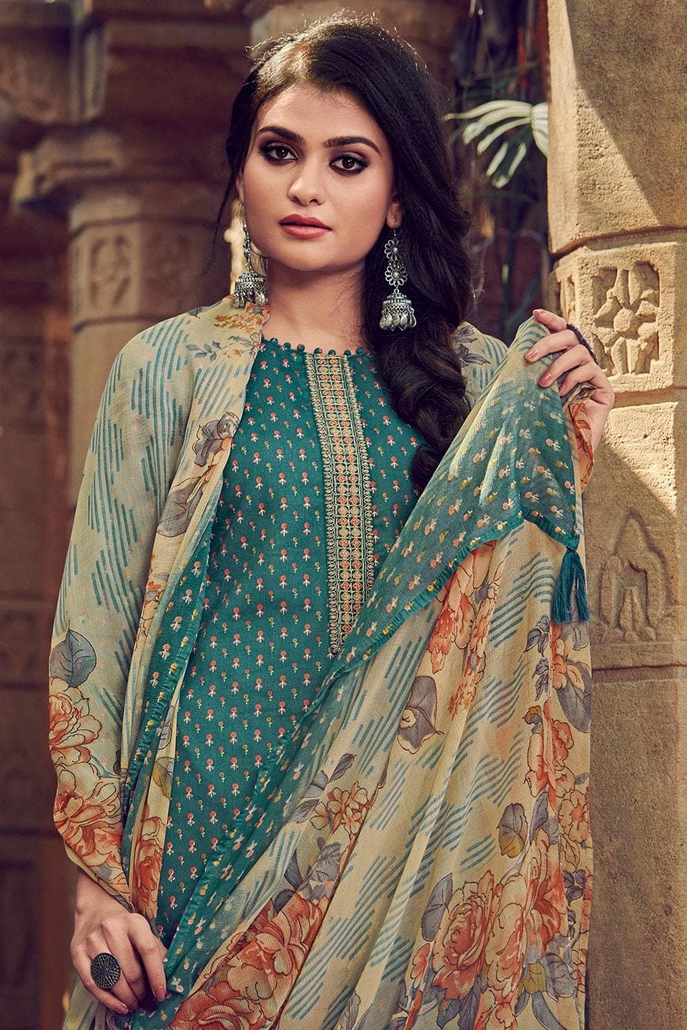 Unstitched Cotton Suits | Unstitched Cotton Suits Online | Lable Rahul Singh