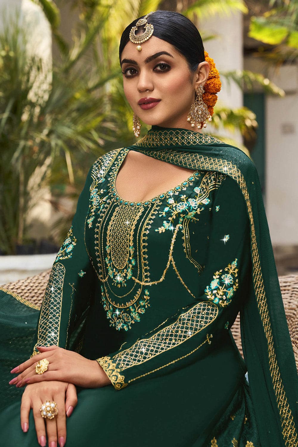 Buy Phthalo Green Salwar Suit 10658 Online Buy Phthalo Green Salwar Suit 10658 Online