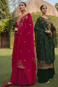 green salwar suit