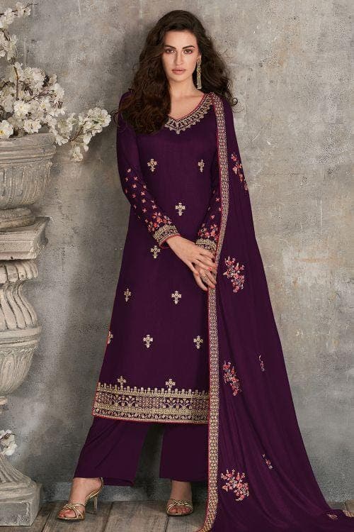 salwar suit with palazzo 