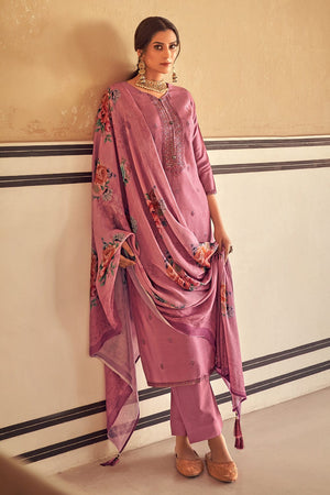 pink salwar suit