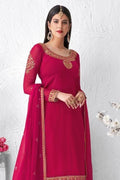 Salwar Suit Tulip Pink Unstitched Dress Material saree online